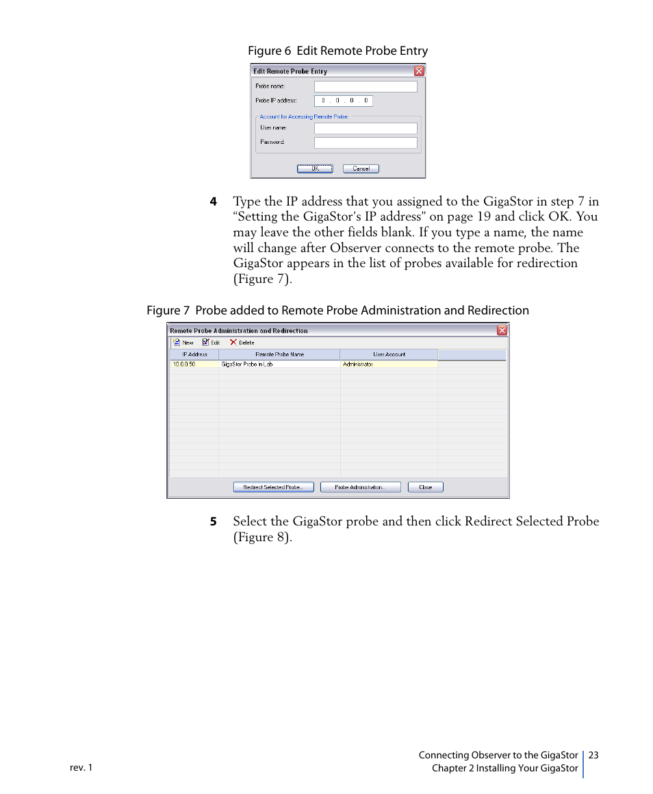 Figure 6 appears | Network Instruments GigaStor 114ff User Manual | Page 23 / 146