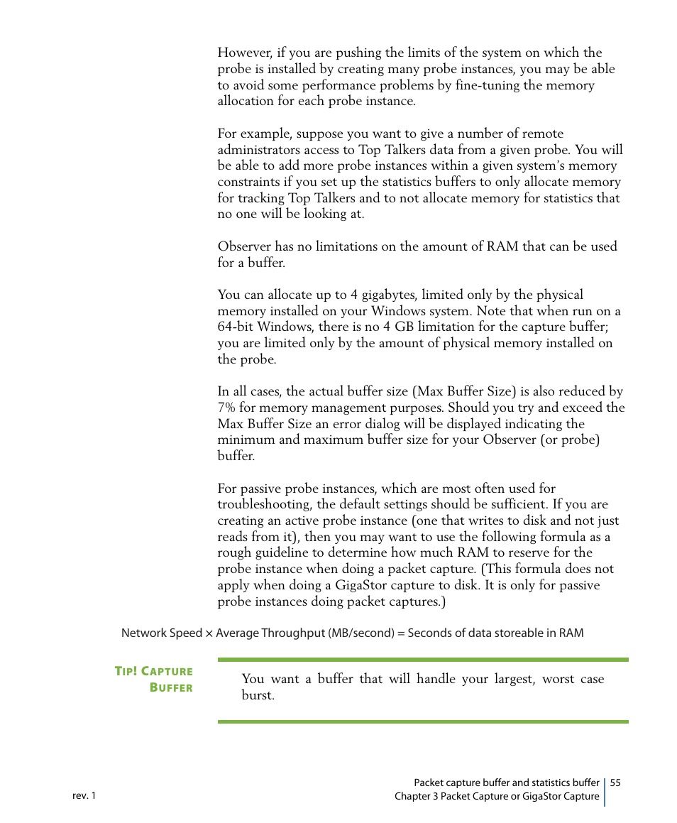 Network Instruments GigaStor 114ff User Manual | Page 55 / 146