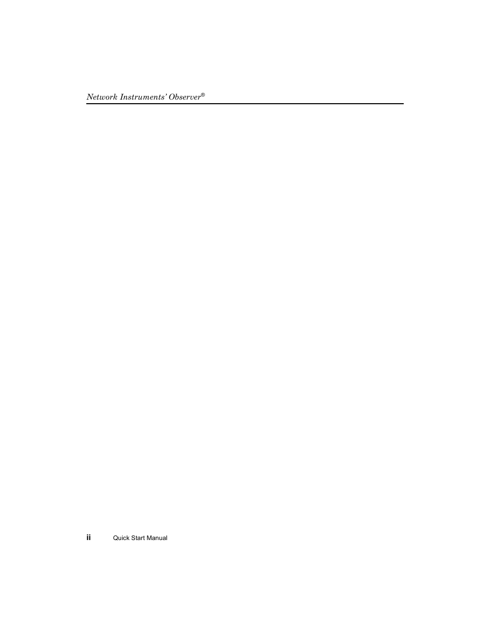 Network Instruments Observer User Manual | Page 2 / 28