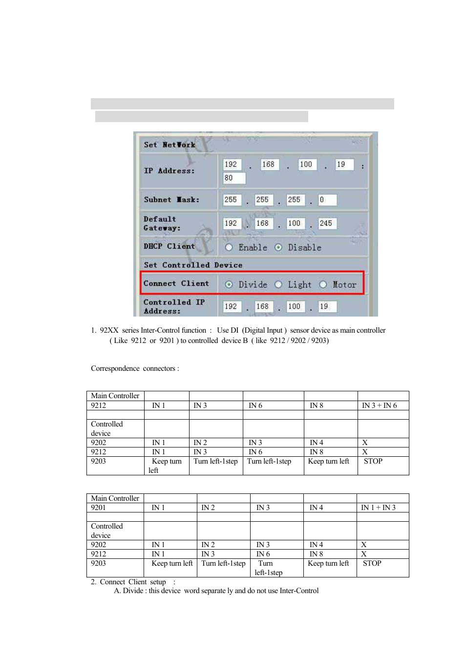 Special hardware inter-control - 92xx series : use | New Media Technology IP Power 9212 User Manual | Page 19 / 26