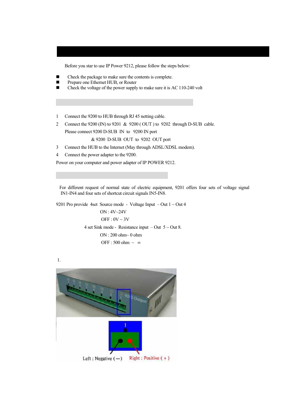 Hardware & software installation, 9201pro hardware connection (recommend) | New Media Technology IP Power 9212 User Manual | Page 8 / 26