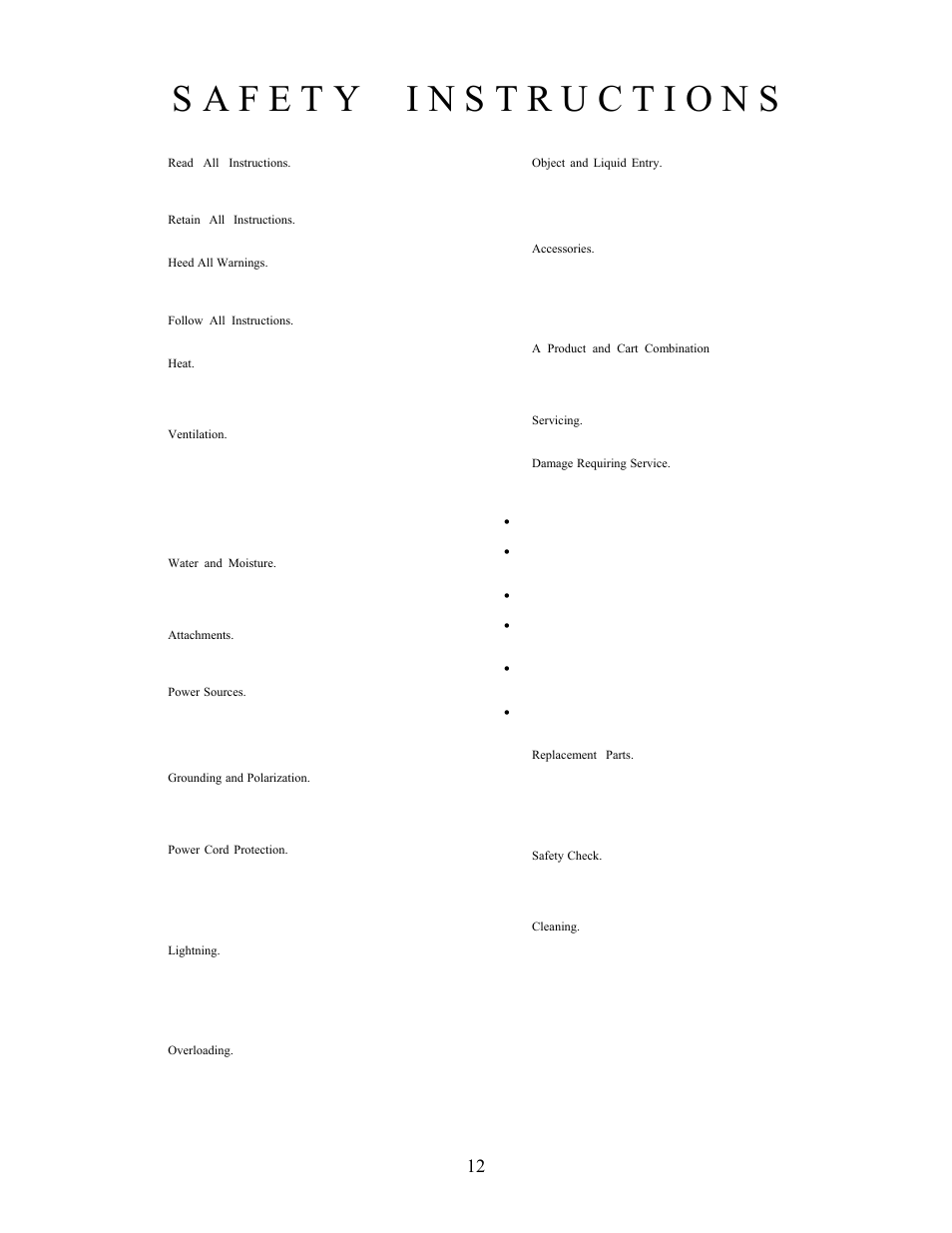 S a f e t y i n s t r u c t i o n s | New Media Technology Omnia ONE Multicast User Manual | Page 12 / 61