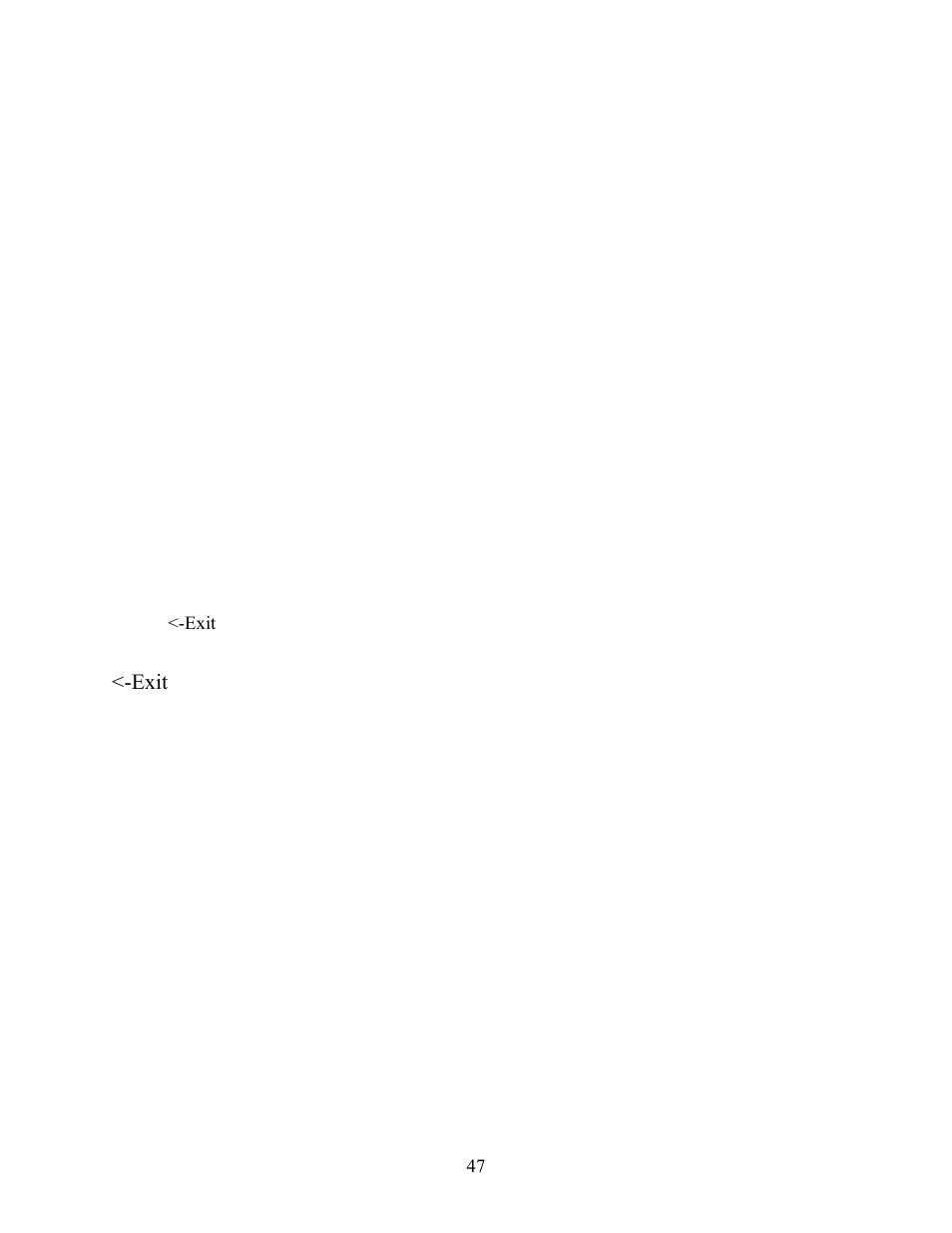Exit, Lock front panel | New Media Technology Omnia ONE Multicast User Manual | Page 47 / 61
