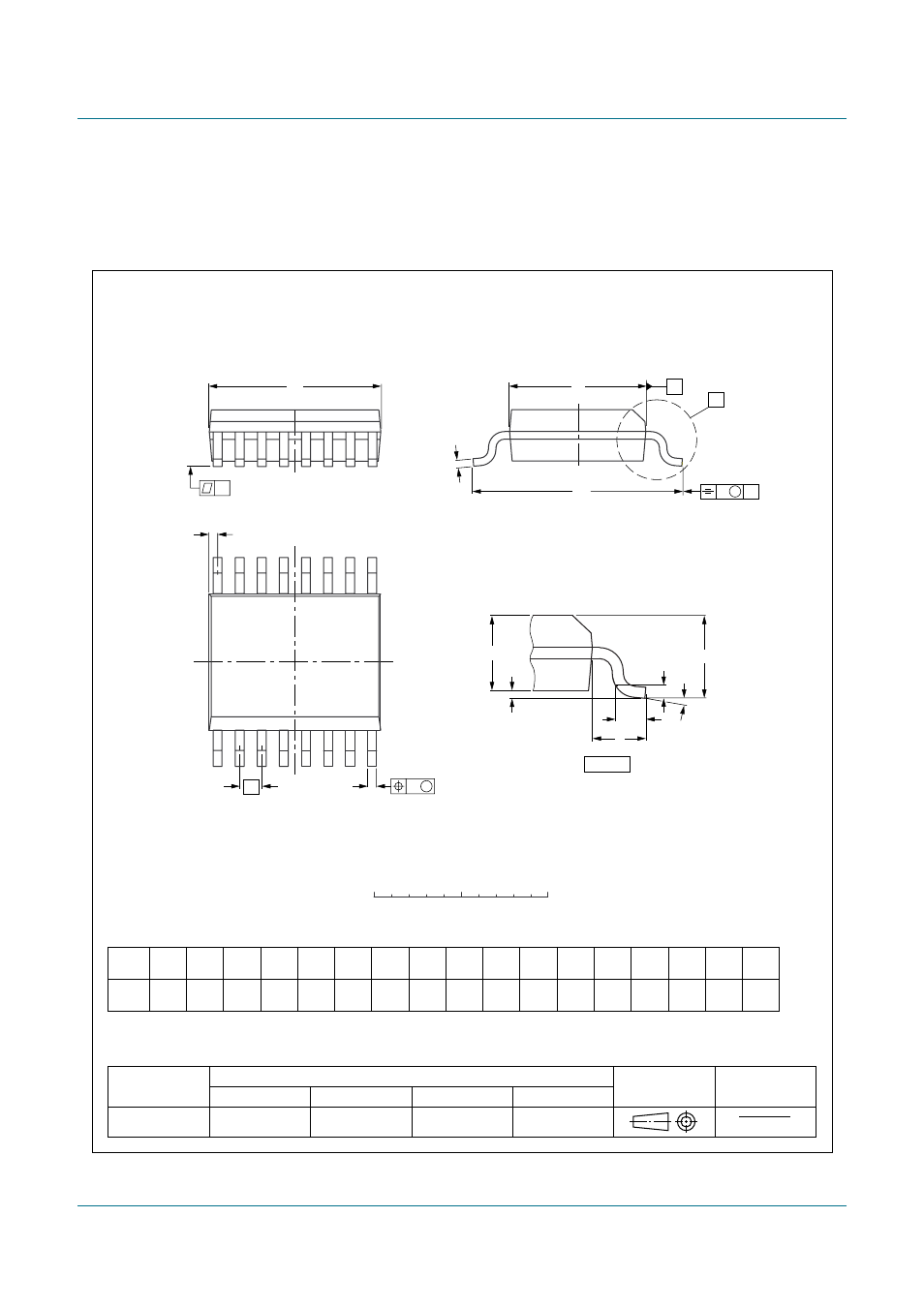 Cbt3126, Nxp semiconductors, Quad fet bus switch | NXP Semiconductors CBT3126 User Manual | Page 10 / 13