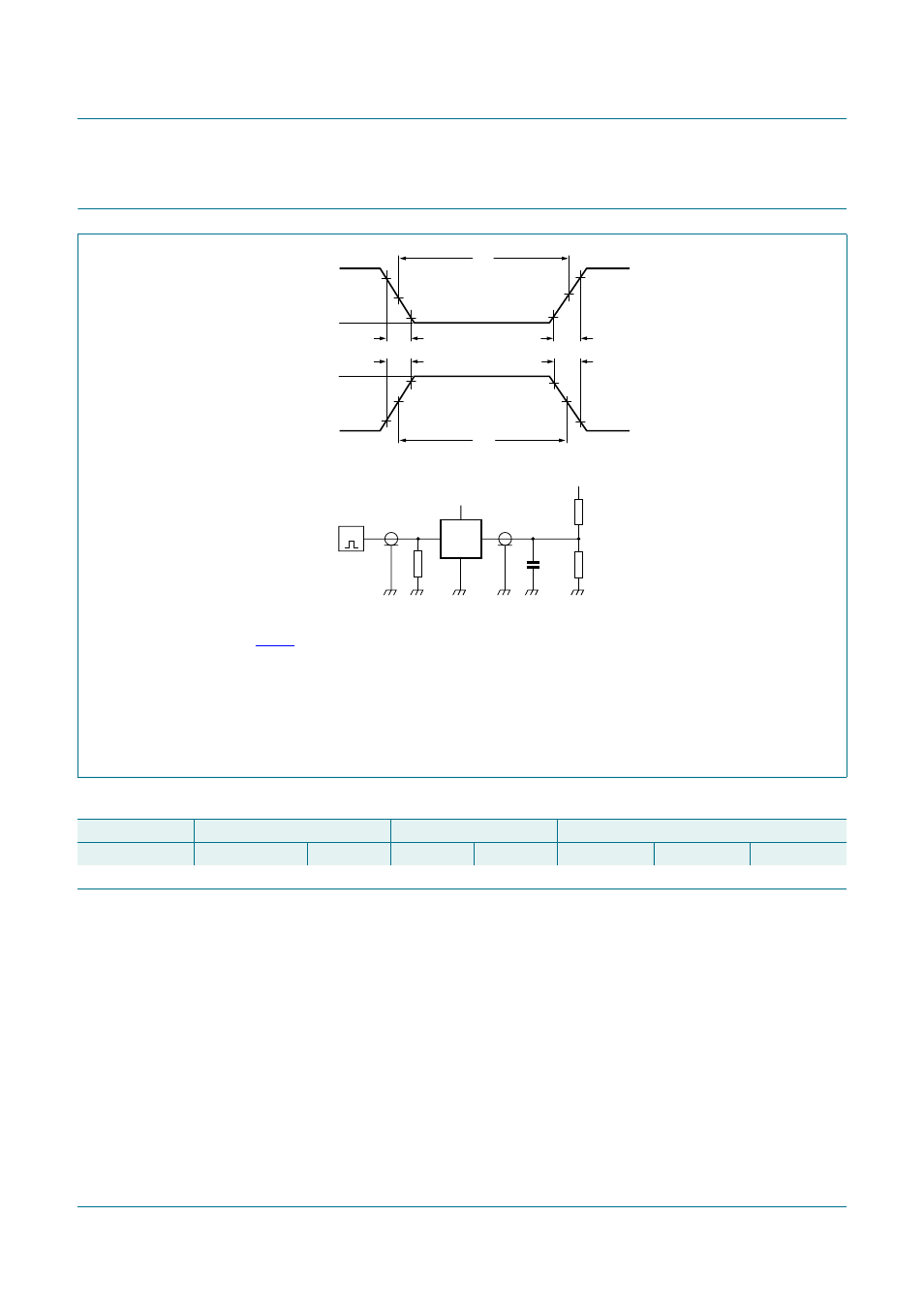 Test information, Figure 8, Cbt3126 | Nxp semiconductors, Quad fet bus switch | NXP Semiconductors CBT3126 User Manual | Page 6 / 13