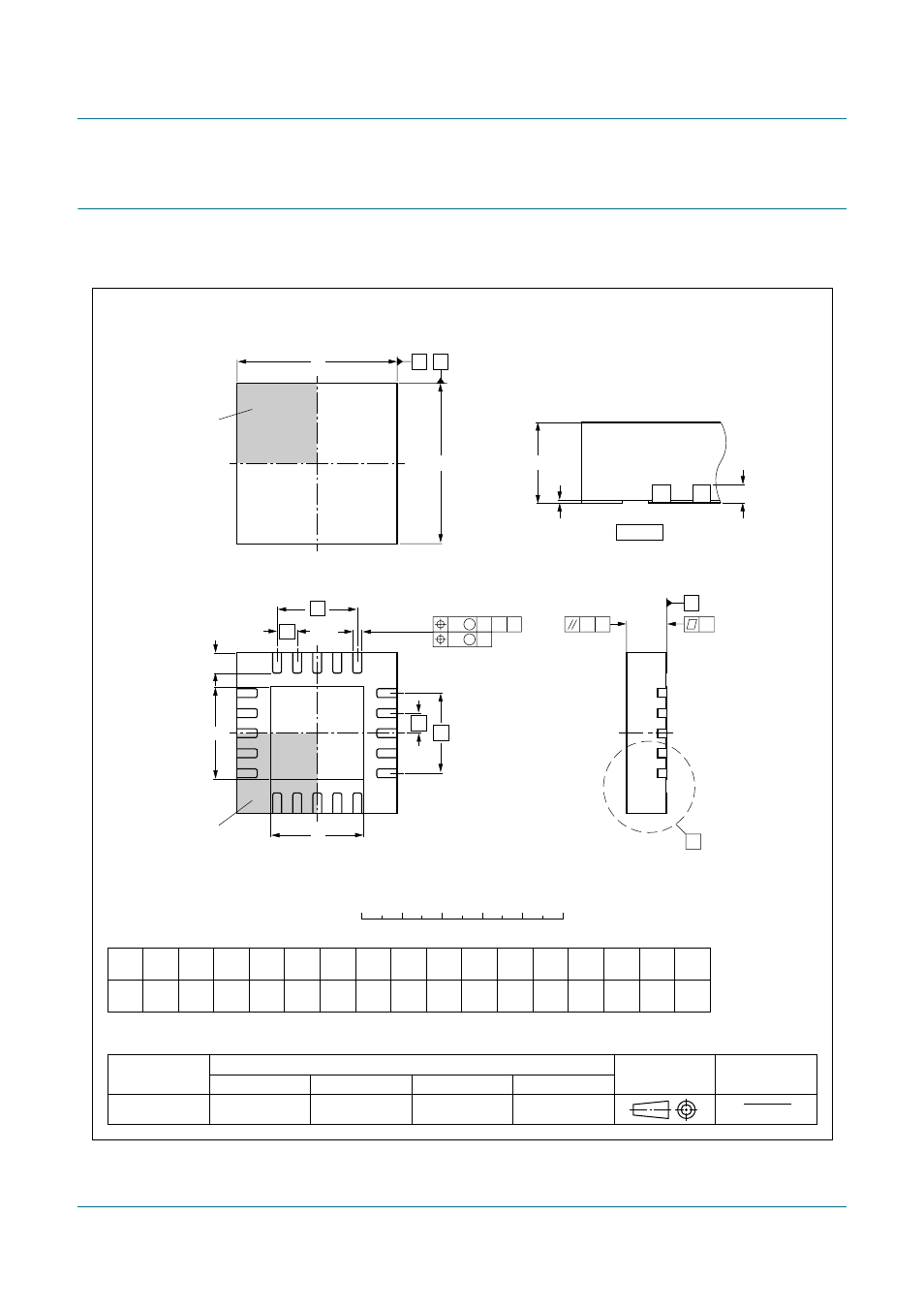 Package outline, Nxp semiconductors, 1 w/channel stereo class-d audio amplifier | NXP Semiconductors SA58670A User Manual | Page 19 / 24