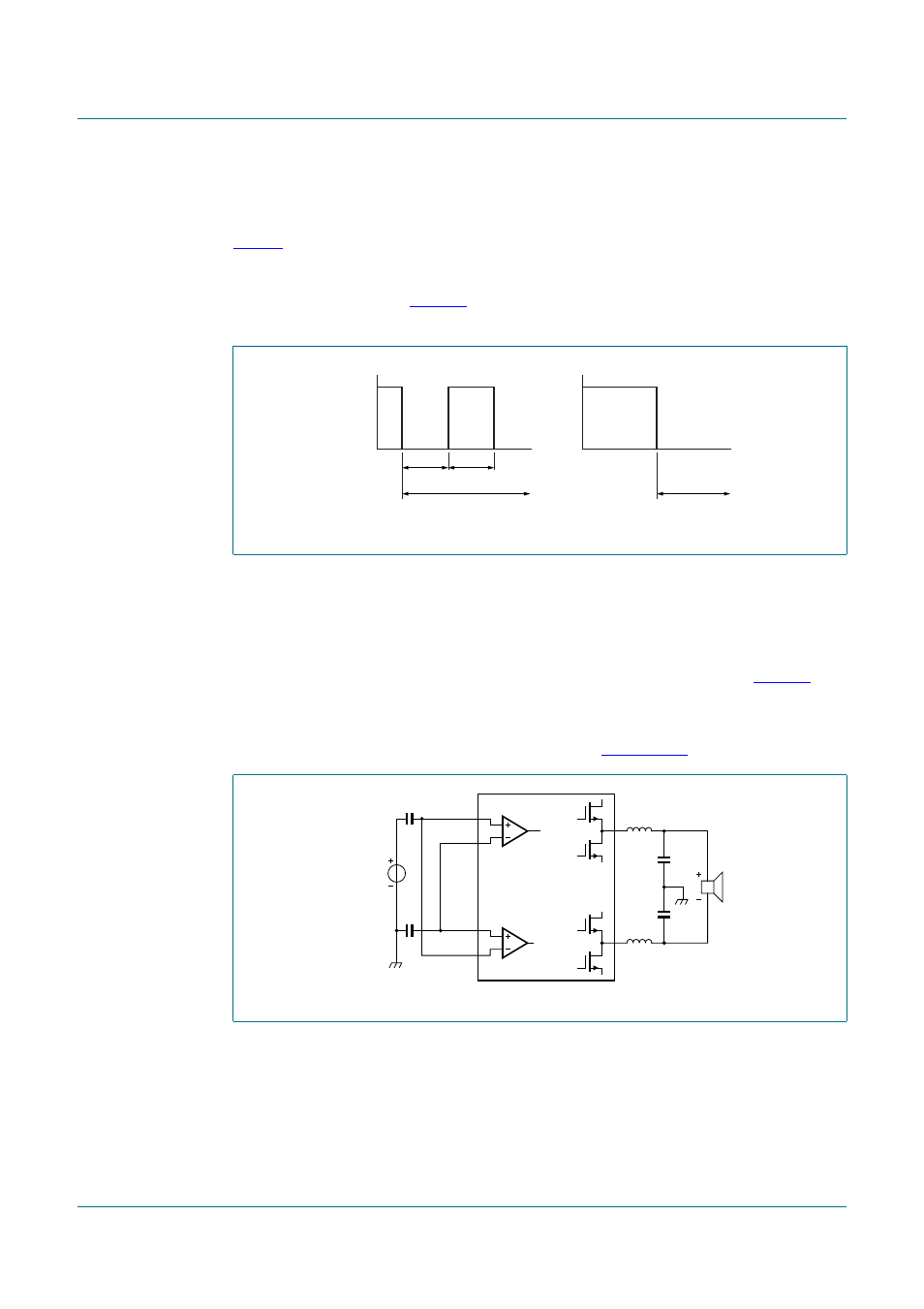 5 diagnostic input and output, 6 differential inputs, 7 output voltage buffers | Tda8932b, Nxp semiconductors | NXP Semiconductors TDA8932B User Manual | Page 11 / 48