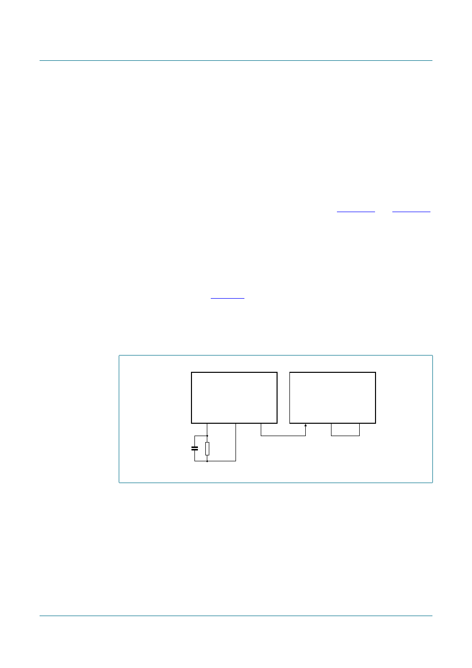 6 device synchronization, Section 14.6 “device synchronization, Equation 9 | Tda8932b, Nxp semiconductors | NXP Semiconductors TDA8932B User Manual | Page 26 / 48