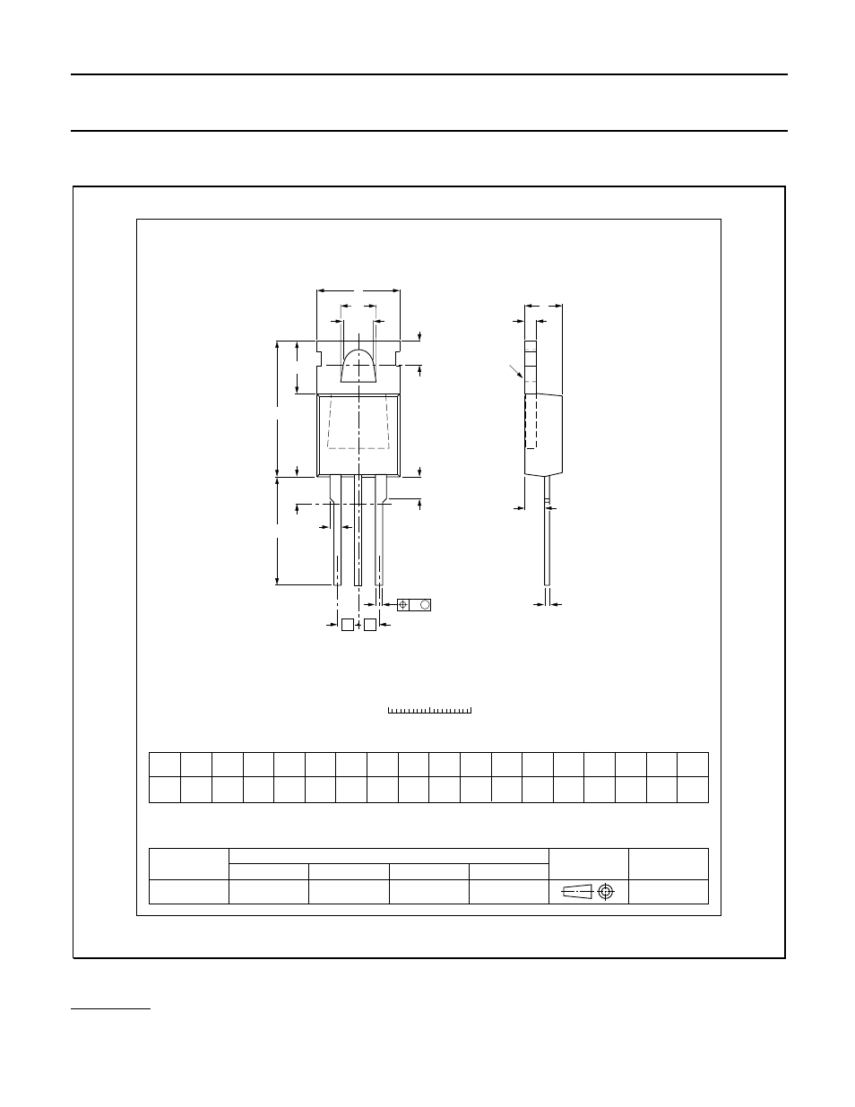 Mechanical data, Logic level topfet pip3119-p, Philips semiconductors product specification | Pin 2 connected to mounting base | NXP Semiconductors Logic level TOPFET PIP3119-P User Manual | Page 5 / 6