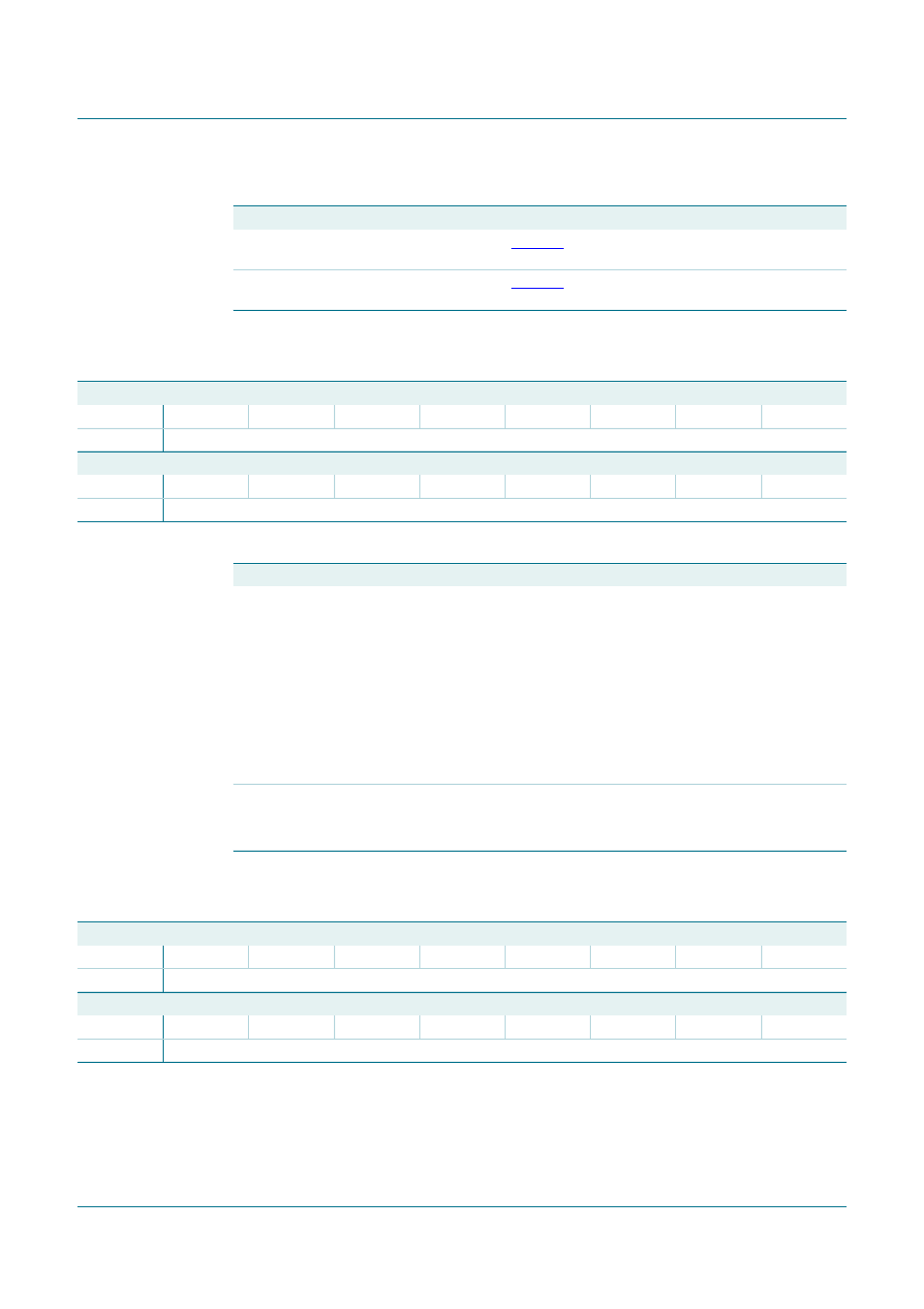 3 digital input format, 4 equalizer configuration, Section 9.5.3 | Section 9.5.4, Tfa9812, Nxp semiconductors | NXP Semiconductors TFA9812 User Manual | Page 32 / 66