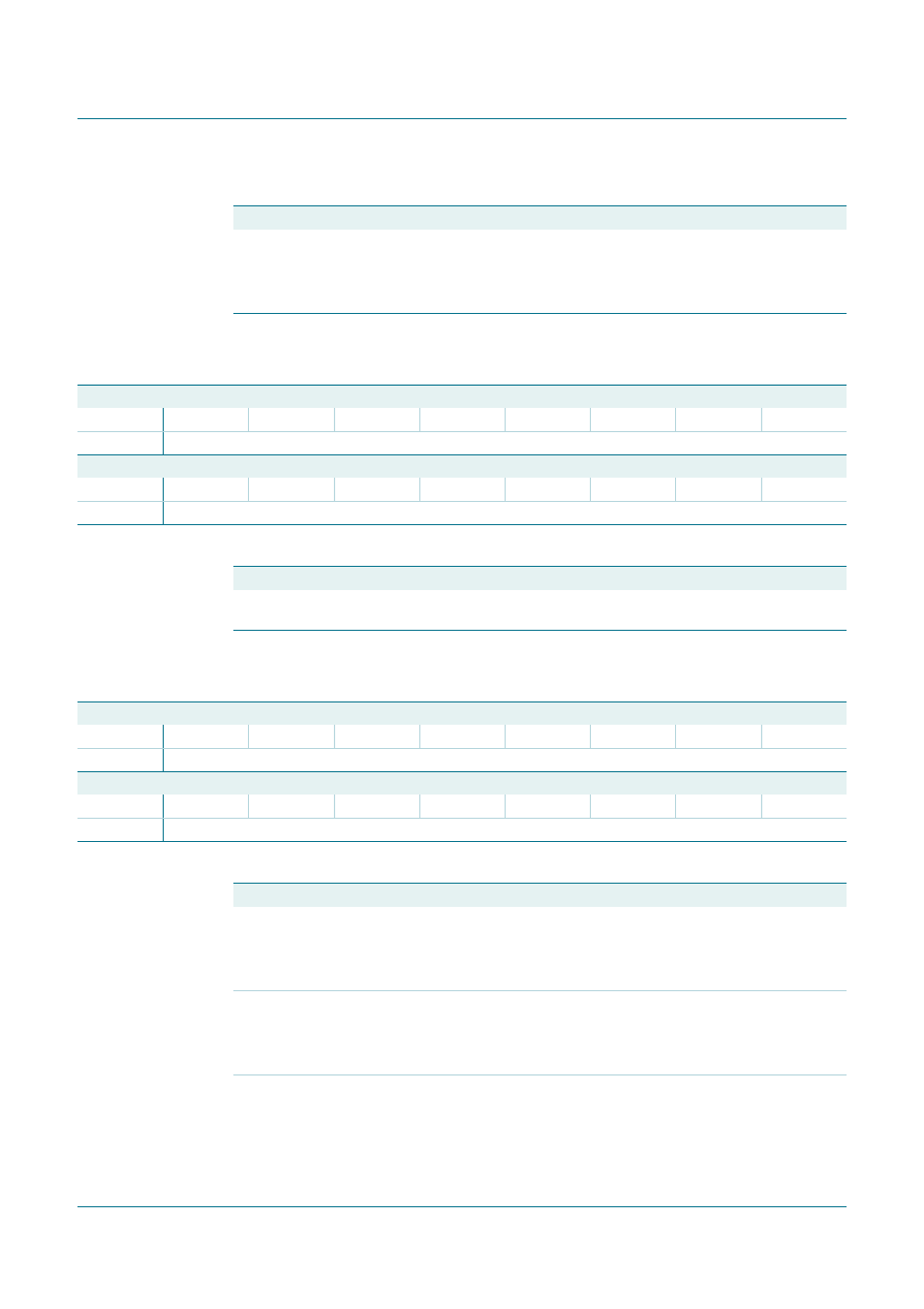 9 tfa9812 temperature, 10 miscellaneous status, Section 9.5.9 | Section 9.5.10, Tfa9812, Nxp semiconductors | NXP Semiconductors TFA9812 User Manual | Page 37 / 66