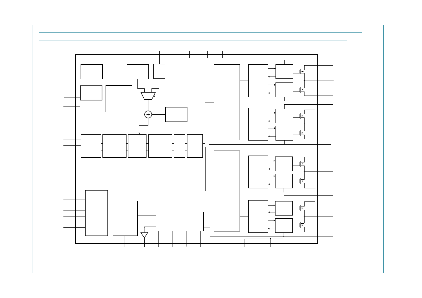 Block diagram, Tf a9812, Nxp semiconductor s | Btl stereo class-d audio amplifier with i, S input | NXP Semiconductors TFA9812 User Manual | Page 5 / 66