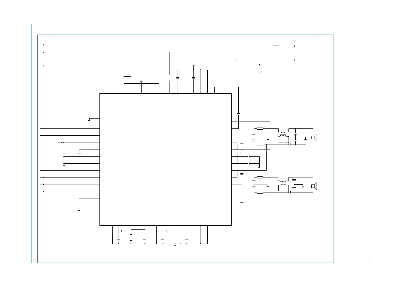 2 i2s slave mode and i2c control mode, Tf a9812, Nxp semiconductor s | S slave mode and i, C control mode, Btl stereo class-d audio amplifier with i, S input, Fig 14. simplified application diagram for i | NXP Semiconductors TFA9812 User Manual | Page 53 / 66