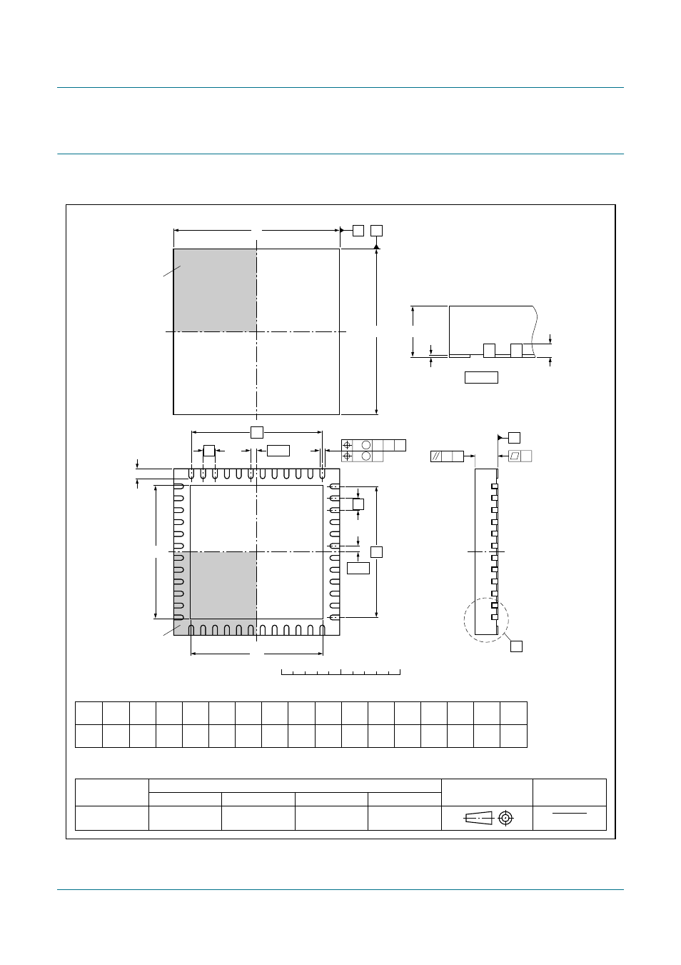 Package outline, Tfa9812, Nxp semiconductors | Btl stereo class-d audio amplifier with i, S input | NXP Semiconductors TFA9812 User Manual | Page 61 / 66