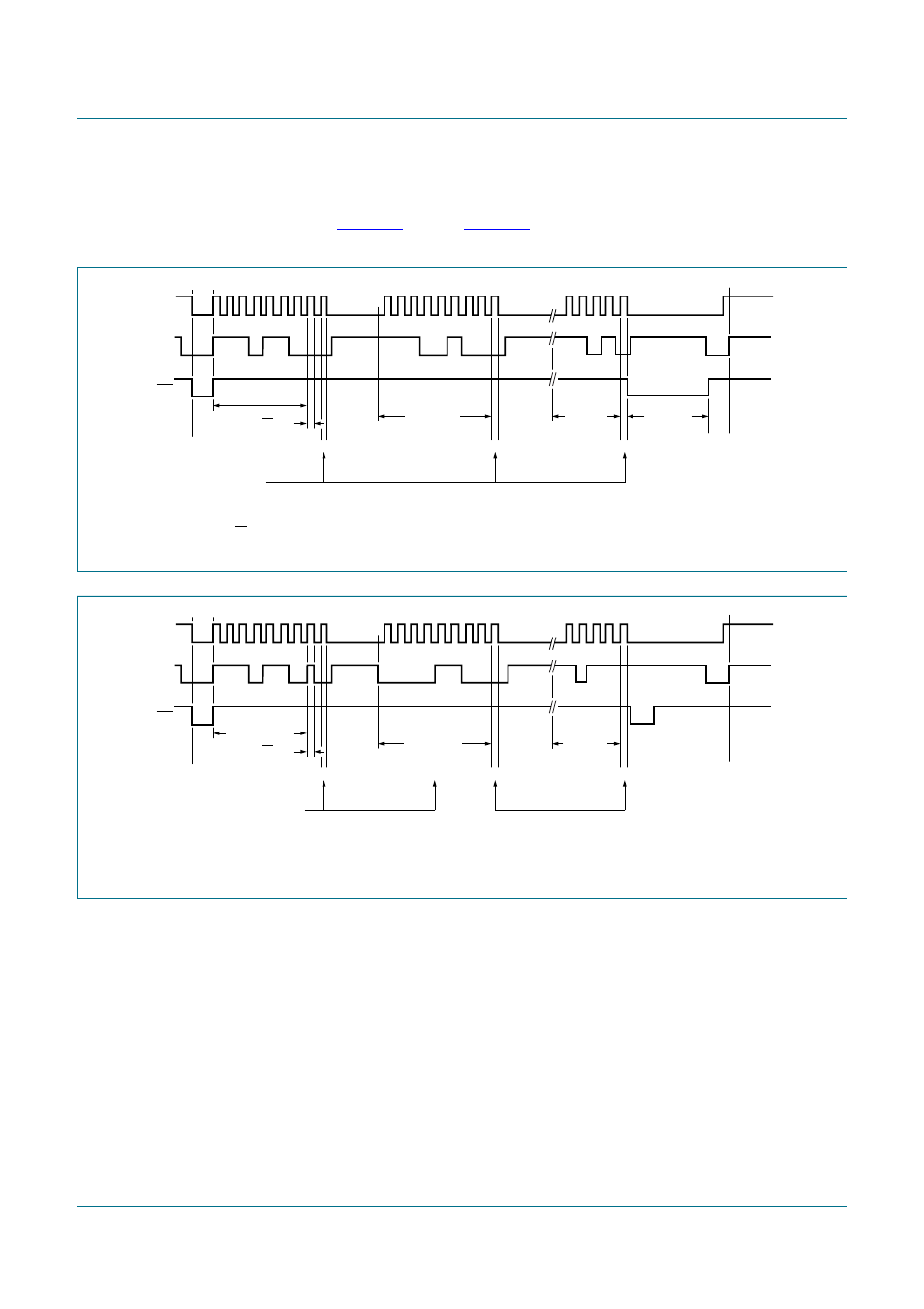 13 i2c-bus timing diagrams, buffered mode, Pca9665, Nxp semiconductors | 13 i, C-bus timing diagrams, buffered mode | NXP Semiconductors PCA9665 User Manual | Page 63 / 91