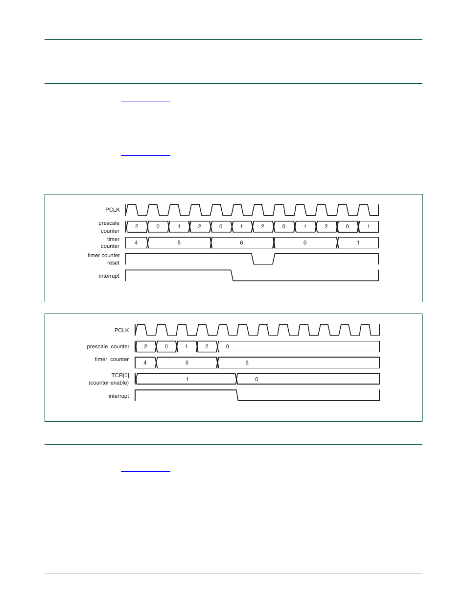 Example timer operation, Architecture, Nxp semiconductors | NXP Semiconductors LPC24XX UM10237 User Manual | Page 630 / 792