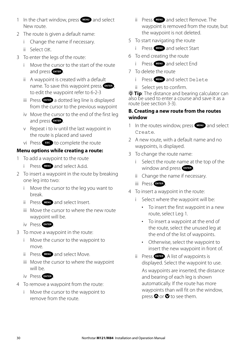 NorthStar Navigation Multi-Function Unit M84 User Manual | Page 31 / 113