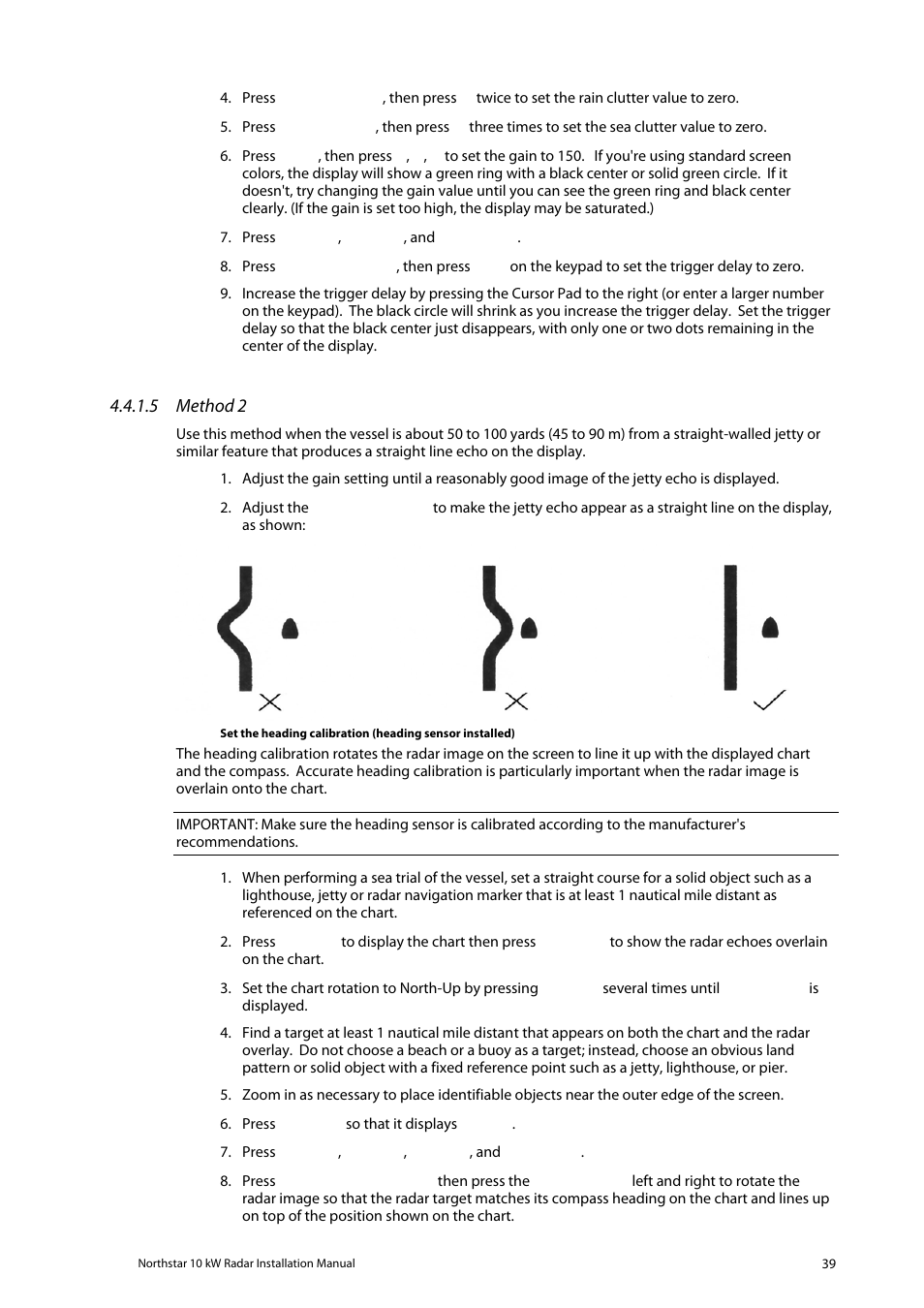 NorthStar Navigation 10 kW User Manual | Page 39 / 51