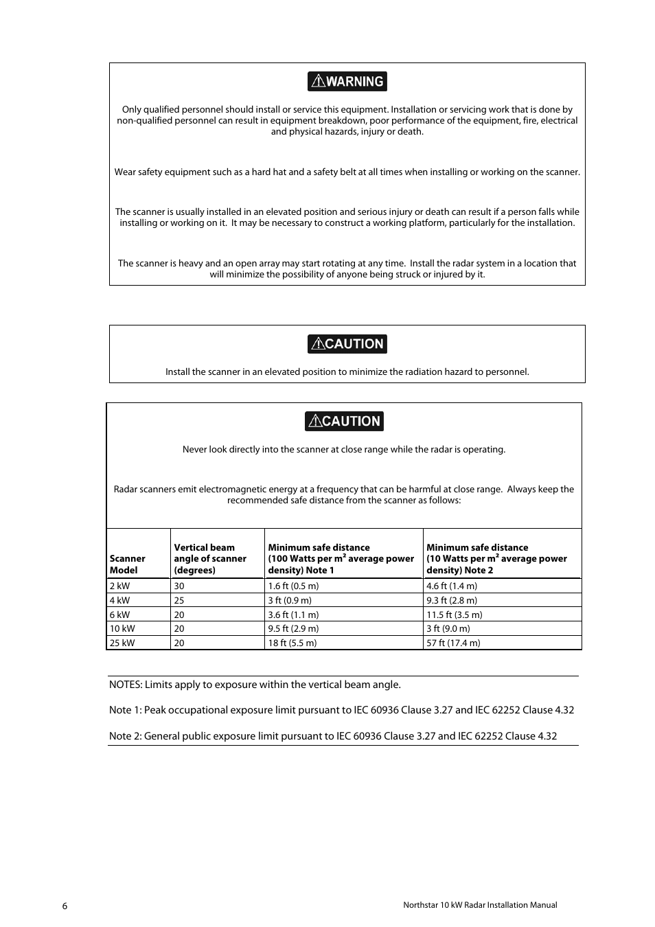 NorthStar Navigation 10 kW User Manual | Page 6 / 51