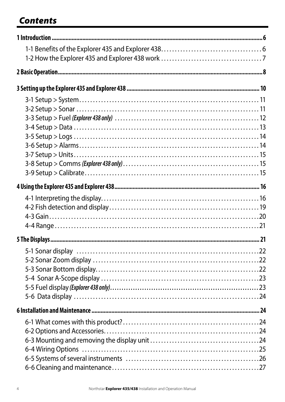 NorthStar Navigation EXPLORER 435 User Manual | Page 4 / 32