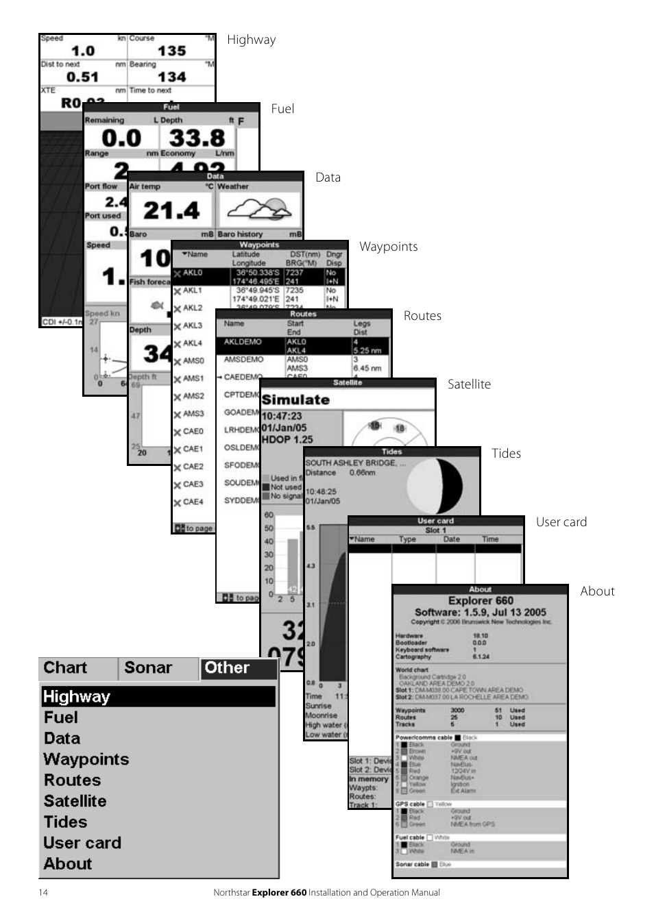 NorthStar Navigation Explorer 660 User Manual | Page 14 / 76