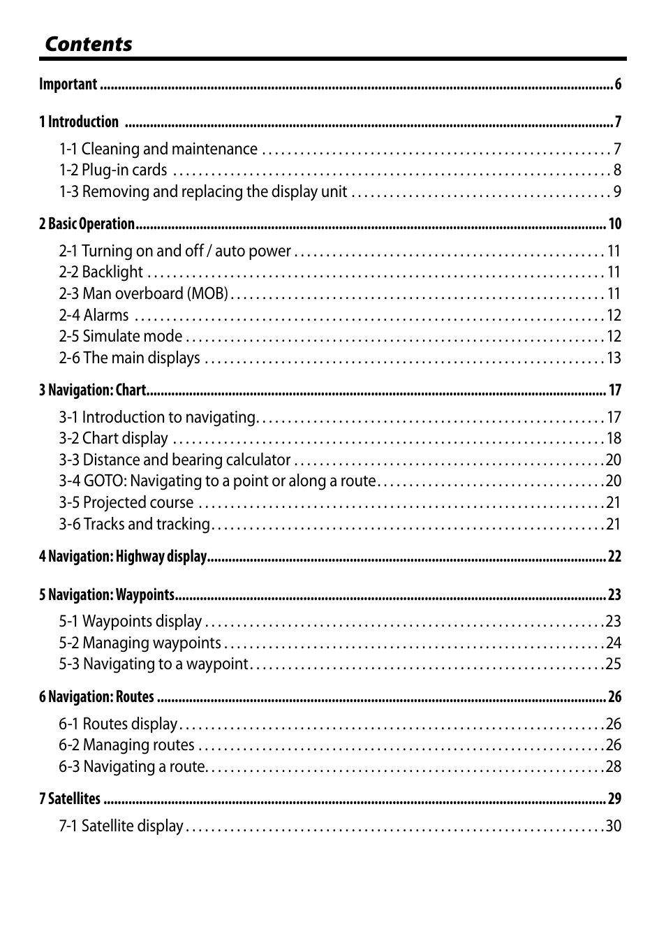 NorthStar Navigation Explorer 660 User Manual | Page 3 / 76