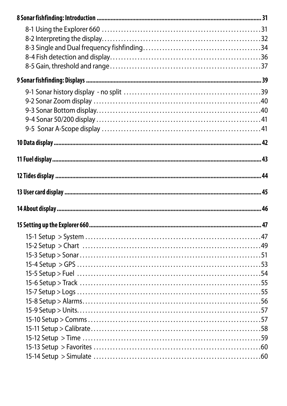 NorthStar Navigation Explorer 660 User Manual | Page 4 / 76