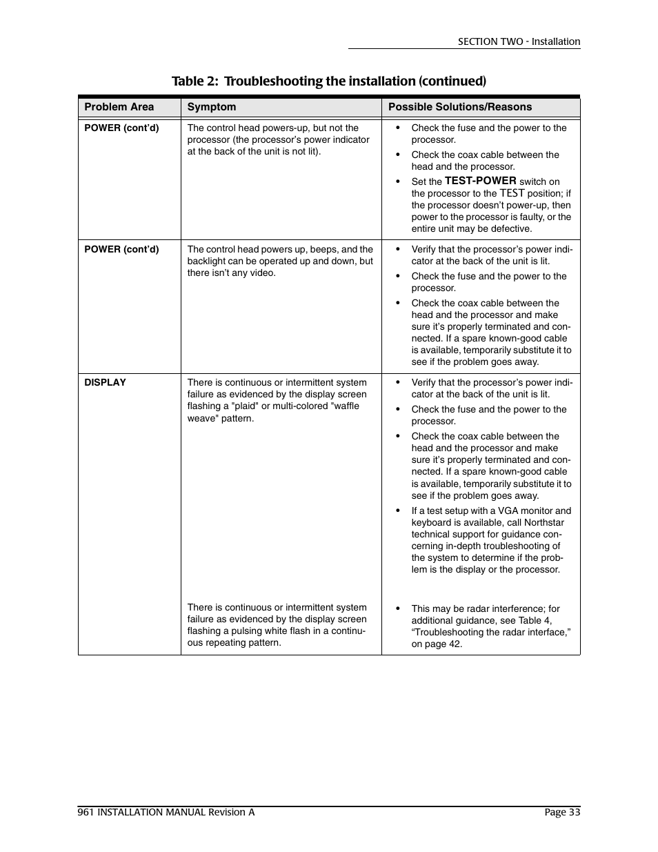 NorthStar Navigation GM1708 961XD User Manual | Page 43 / 86