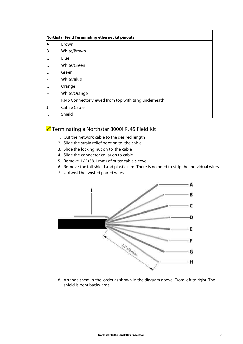 NorthStar Navigation 8000I User Manual | Page 51 / 88