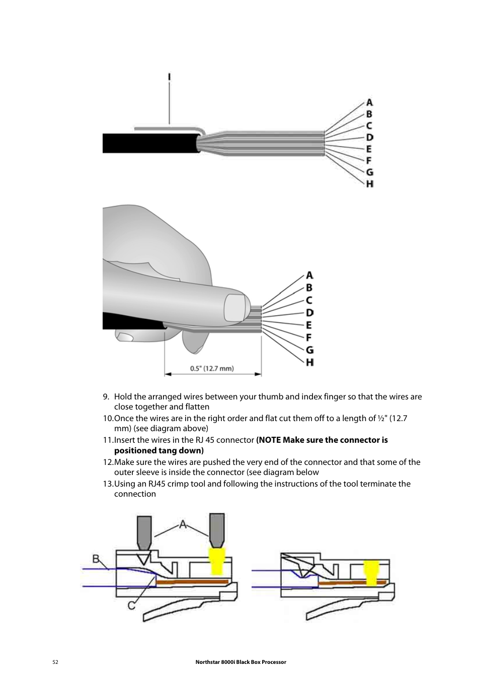 NorthStar Navigation 8000I User Manual | Page 52 / 88