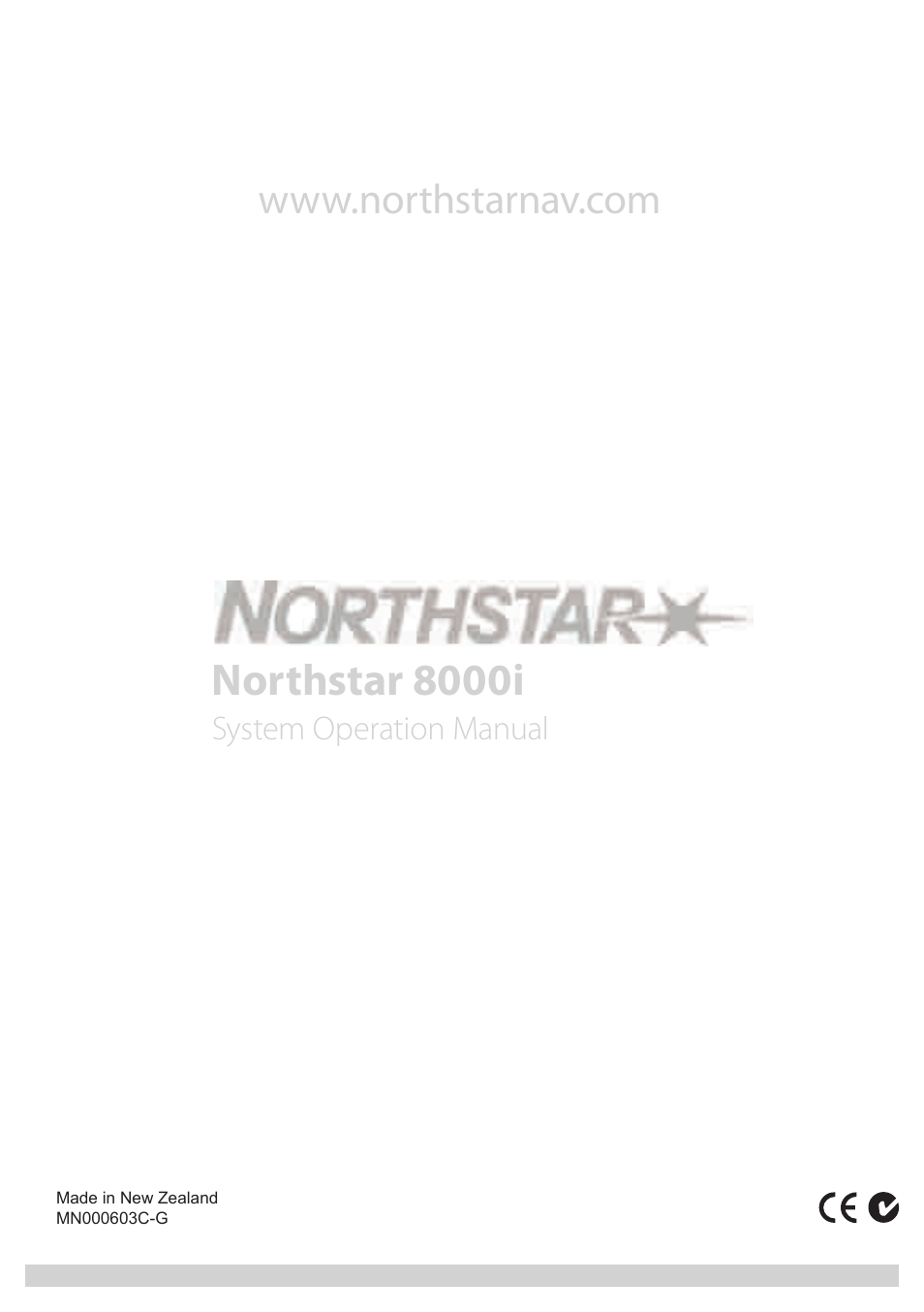 Northstar 8000i | NorthStar Navigation NorthStar 8000i User Manual | Page 220 / 220