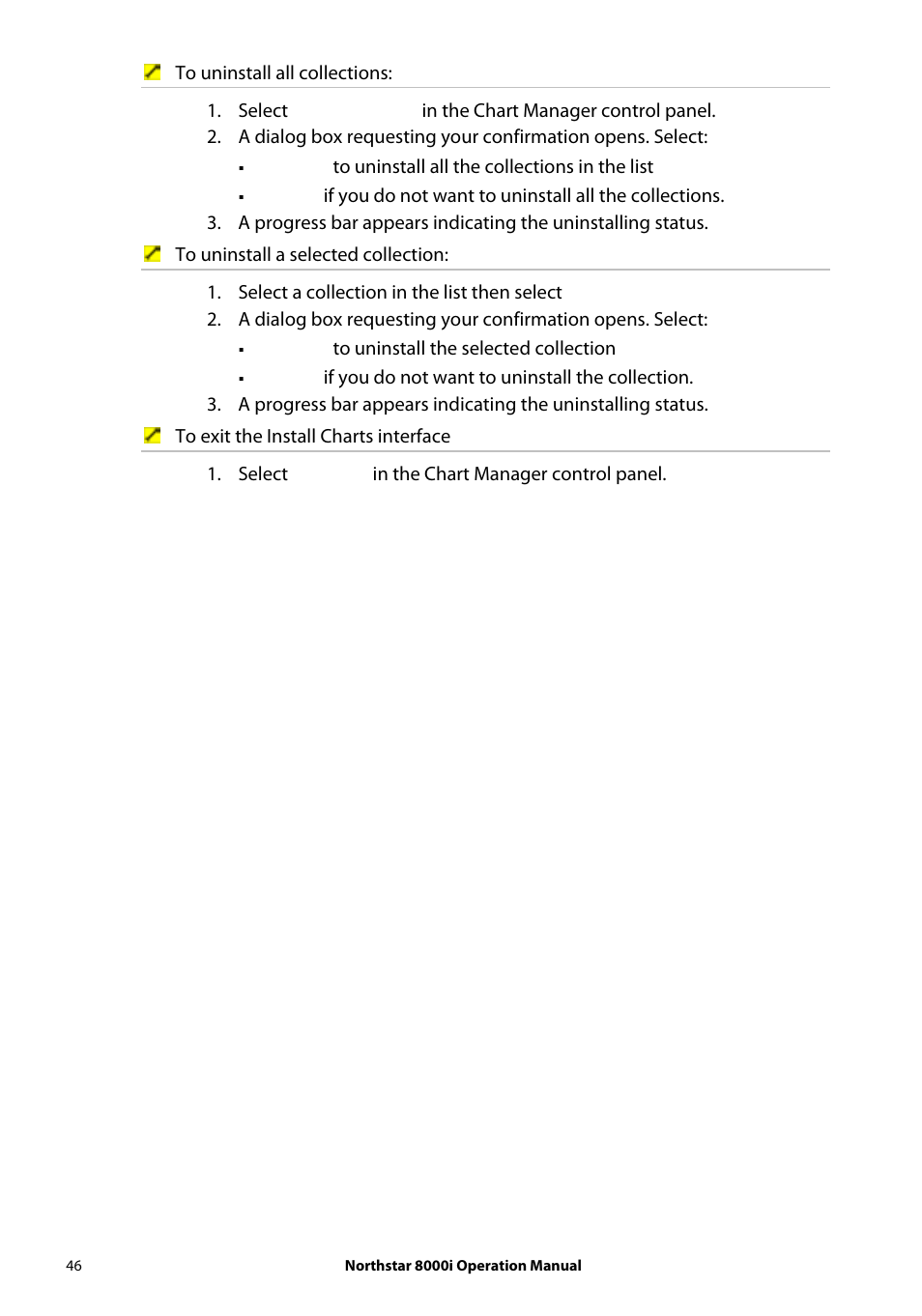 NorthStar Navigation NorthStar 8000i User Manual | Page 46 / 220