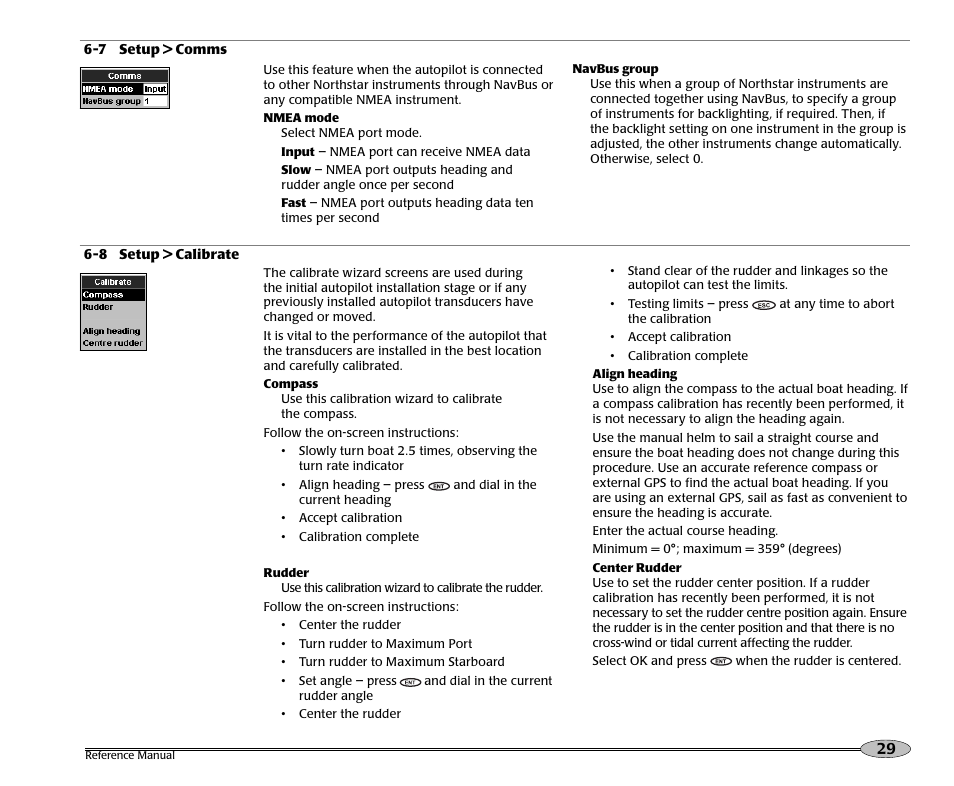 NorthStar Navigation Pilot System NS3300 User Manual | Page 29 / 45