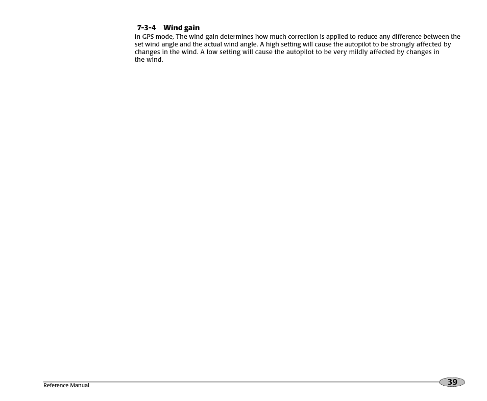 NorthStar Navigation Pilot System NS3300 User Manual | Page 39 / 45