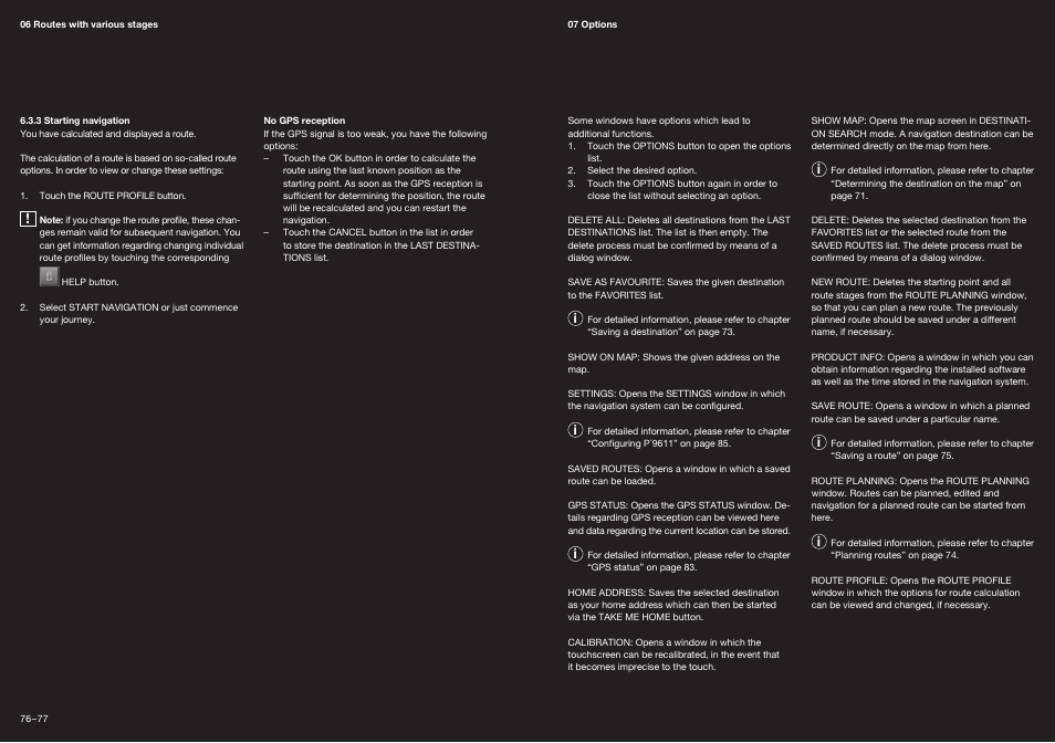 Navigon Porsche Design P9611 User Manual | Page 14 / 25