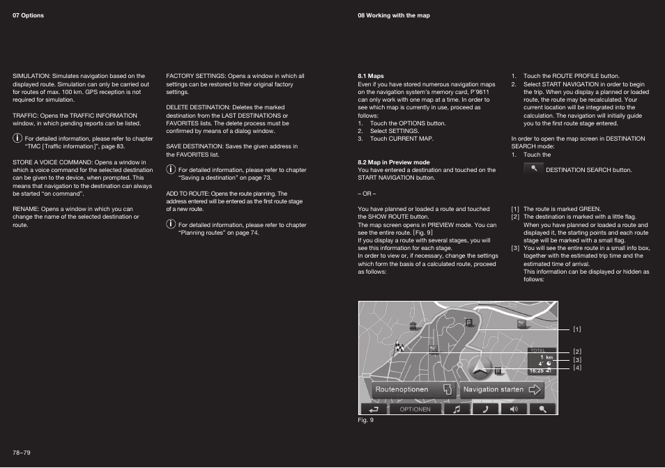 Navigon Porsche Design P9611 User Manual | Page 15 / 25