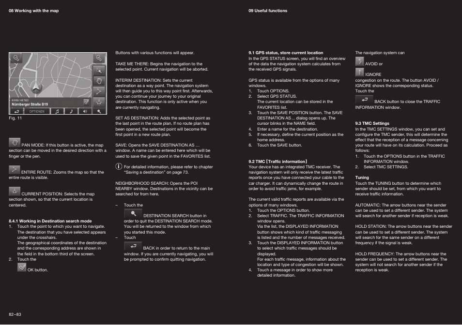 Navigon Porsche Design P9611 User Manual | Page 17 / 25