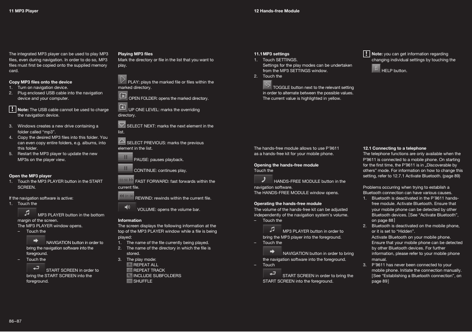 Navigon Porsche Design P9611 User Manual | Page 19 / 25