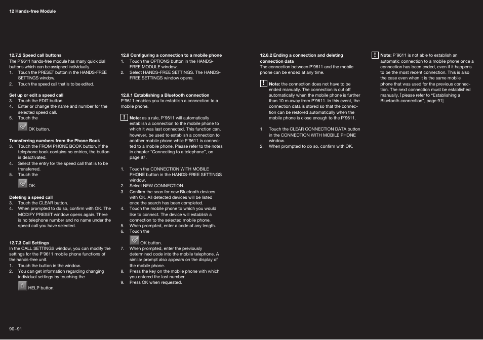 Navigon Porsche Design P9611 User Manual | Page 21 / 25