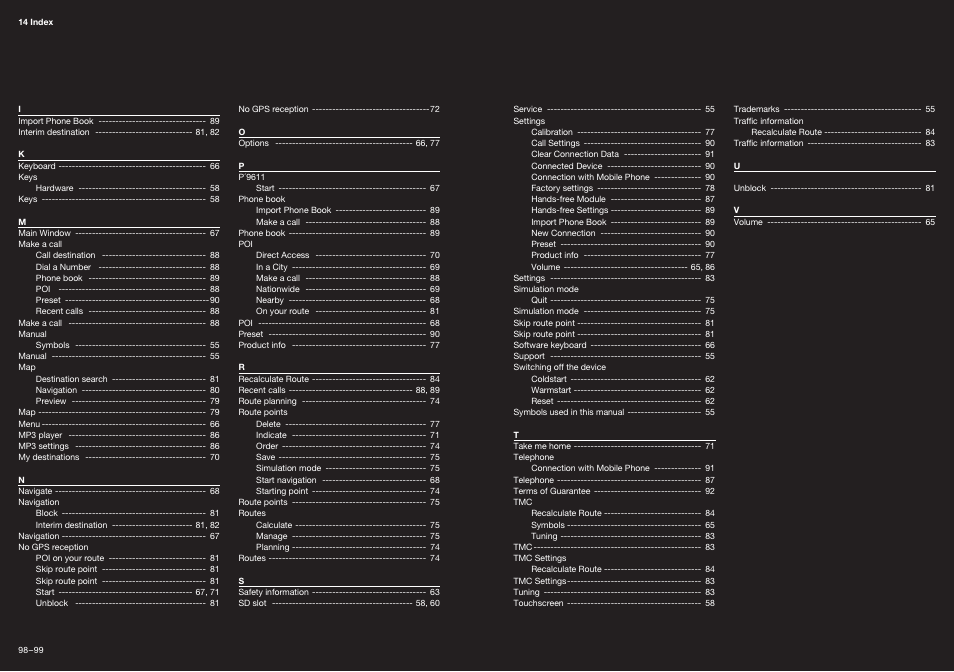 Navigon Porsche Design P9611 User Manual | Page 25 / 25