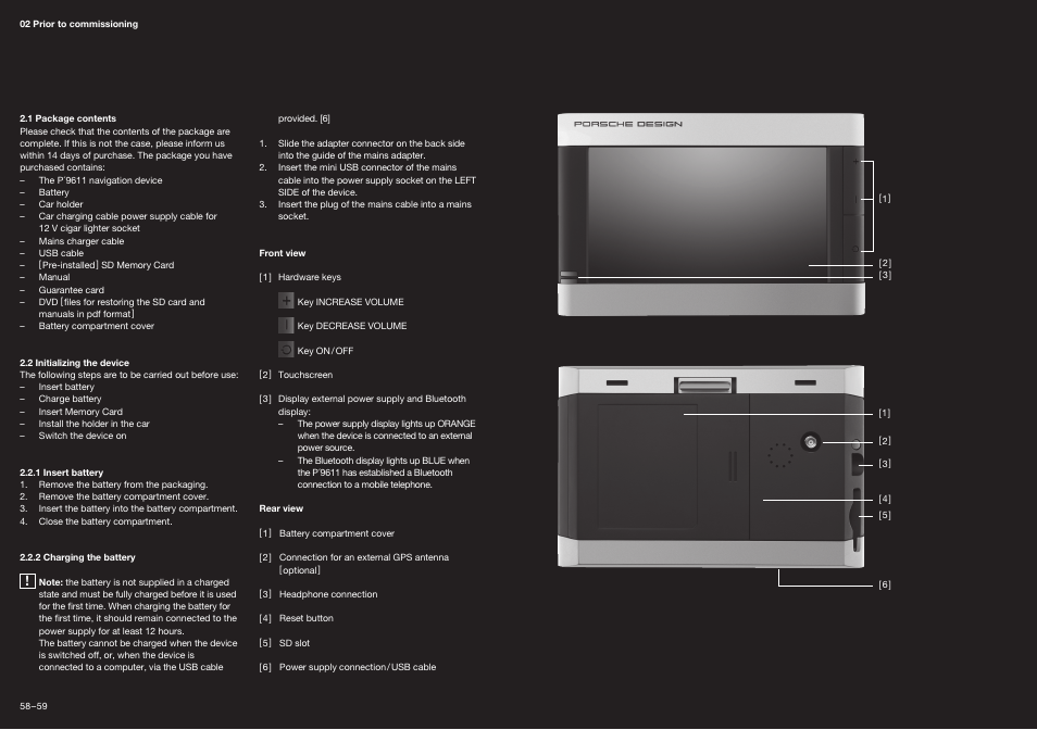 Navigon Porsche Design P9611 User Manual | Page 5 / 25