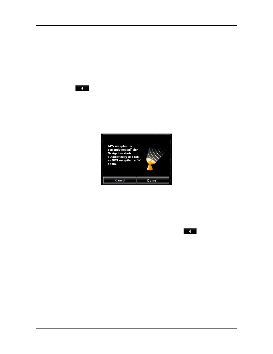 Starting navigation, Quitting navigation, No gps reception | Arriving at your destination, Quitting navigation no gps reception | Navigon 2090S User Manual | Page 71 / 126