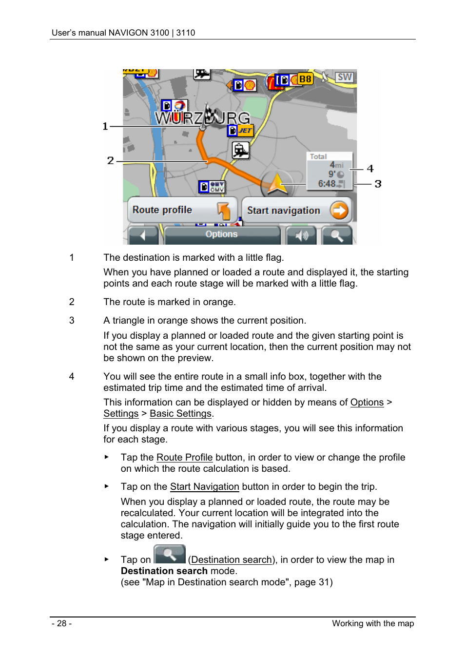 Navigon 3100 User Manual | Page 30 / 41