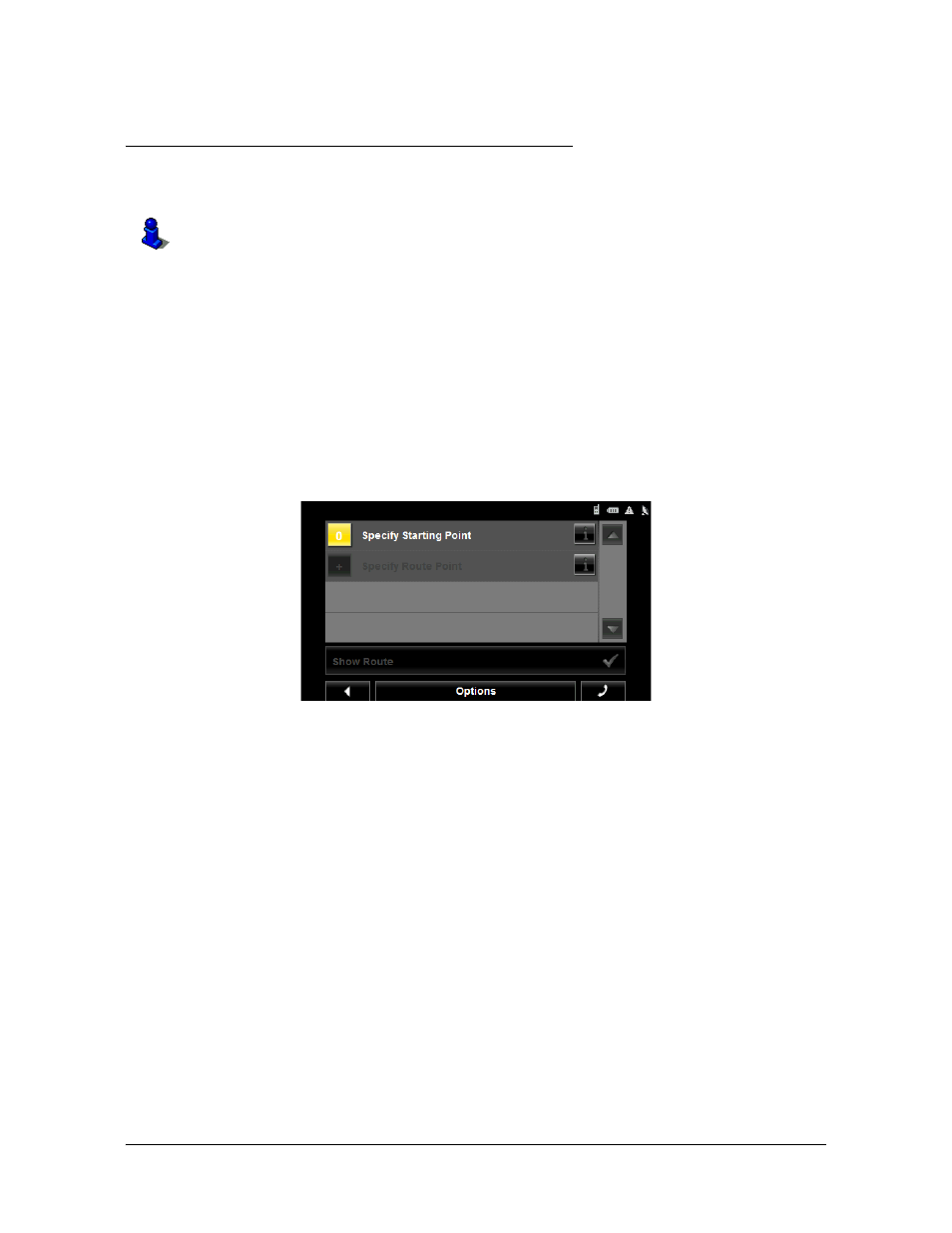 Routes, Accessing the route planning window, Entering the starting point | Routes accessing the route planning window | Navigon 7200T User Manual | Page 109 / 176