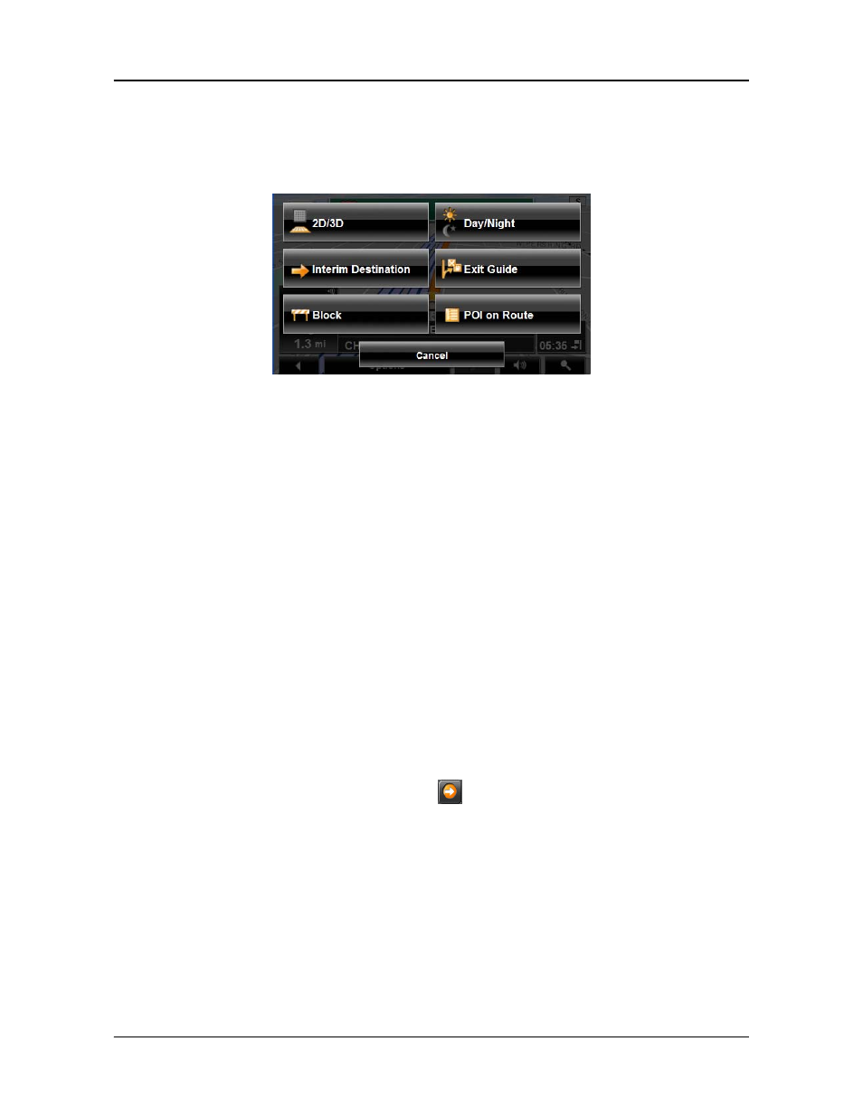 Map functions in navigation mode | Navigon 7200T User Manual | Page 127 / 176