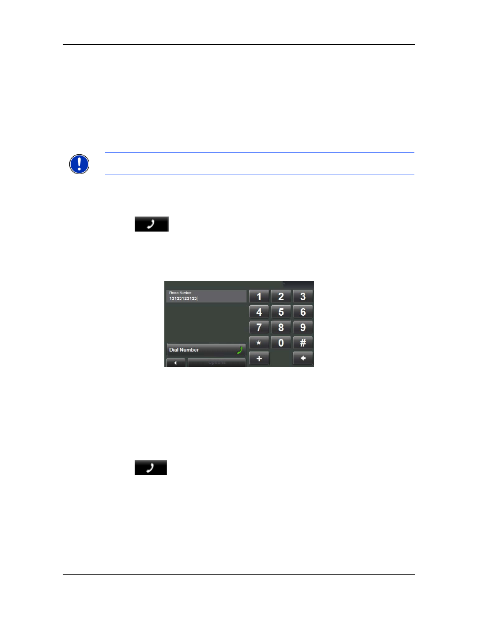 Making a call, Dialing a telephone number, Dialing a speed dial number | Navigon 7200T User Manual | Page 148 / 176