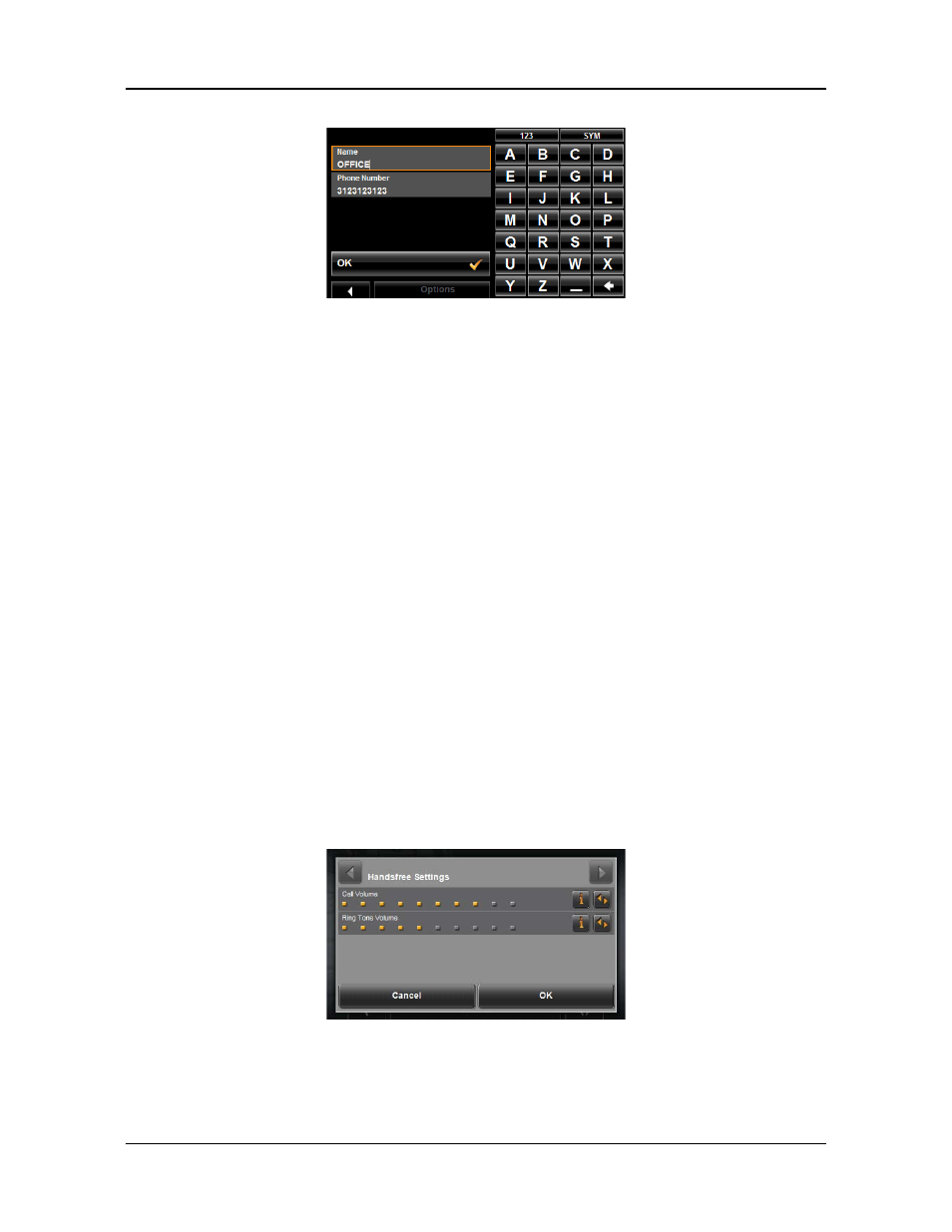 Deleting a speed dial number, Setting hands-free volume | Navigon 7200T User Manual | Page 156 / 176