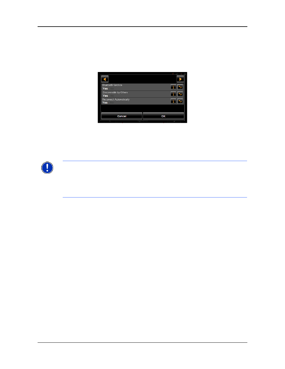 Setting bluetooth options | Navigon 7200T User Manual | Page 157 / 176