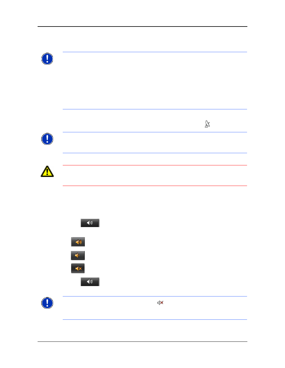 Initializing the gps receiver, Setting the volume, Initializing the gps receiver setting the volume | Navigon 7200T User Manual | Page 40 / 176