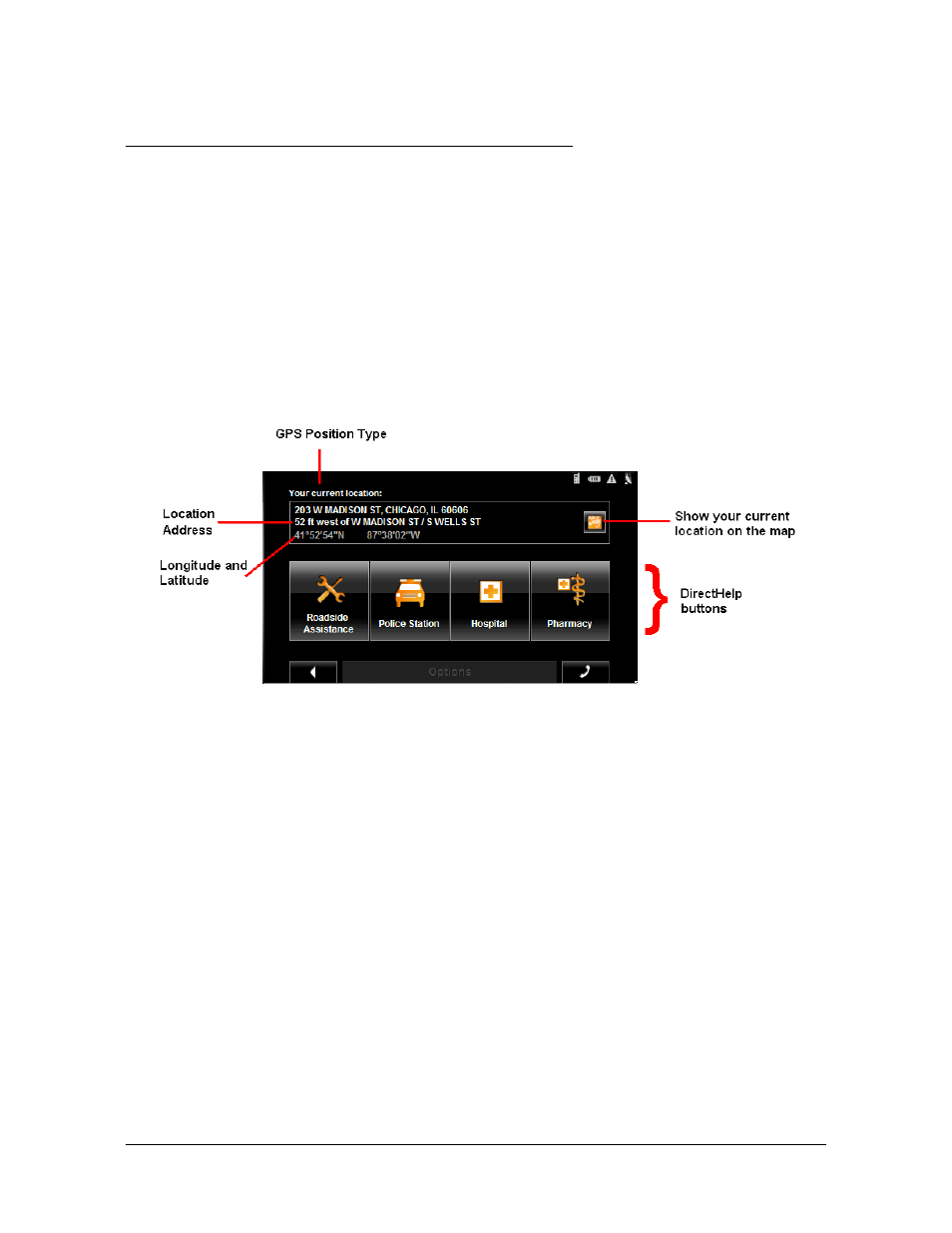 Directhelp, The directhelp window | Navigon 7200T User Manual | Page 53 / 176
